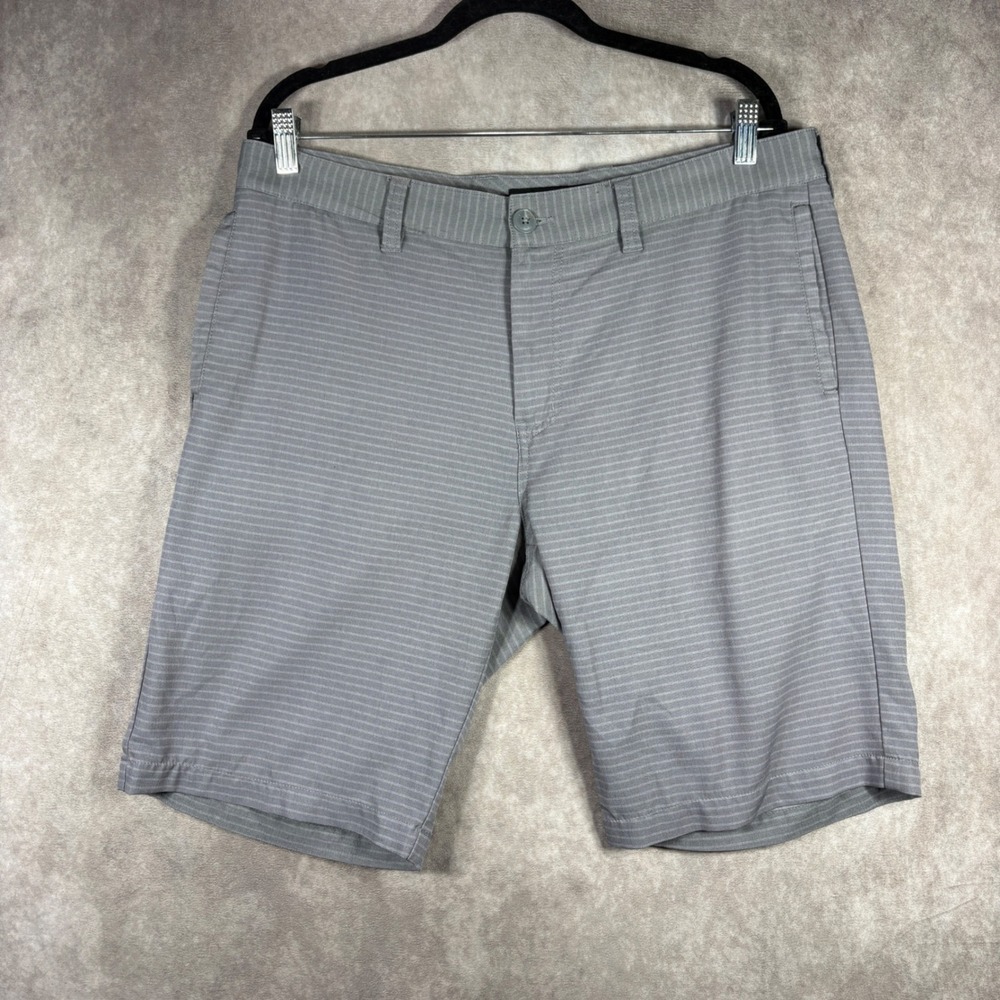 Travis Mathew Golf Shorts Mens Size 36 Gray Chino Performance Outdoor Casual